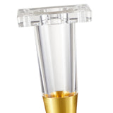 Maxbell Furniture Leg Protector Acrylic Sturdy TV Cabinet Foot for Shelf Bed 12 cm