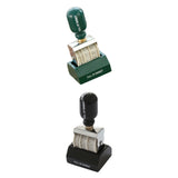 Maxbell Rollers Date Stamp Sturdy Date Stamper for Craft Scrapbooking  Green Handle