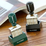 Maxbell Rollers Date Stamp Sturdy Date Stamper for Craft Scrapbooking  Green Handle