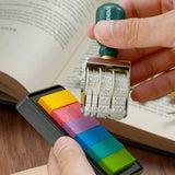 Maxbell Rollers Date Stamp Sturdy Date Stamper for Craft Scrapbooking  Green Handle