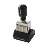 Maxbell Rollers Date Stamp Sturdy Date Stamper for Craft Scrapbooking  Black Handle