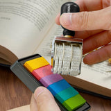 Maxbell Rollers Date Stamp Sturdy Date Stamper for Craft Scrapbooking  Black Handle