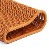 Maxbell Sauna Pillow Waterproof Cool Ergonomic Curve Design Woven for Home Spa