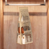 Maxbell over Door Bag Organizer Organization Hanging Bags Rack for Crafts Shoes Wall White