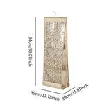Maxbell over Door Bag Organizer Organization Hanging Bags Rack for Crafts Shoes Wall White