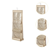 Maxbell over Door Bag Organizer Organization Hanging Bags Rack for Crafts Shoes Wall White
