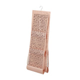 Maxbell over Door Bag Organizer Organization Hanging Bags Rack for Crafts Shoes Wall Pink
