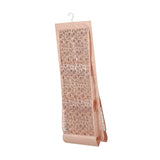 Maxbell over Door Bag Organizer Organization Hanging Bags Rack for Crafts Shoes Wall Pink