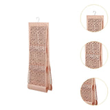 Maxbell over Door Bag Organizer Organization Hanging Bags Rack for Crafts Shoes Wall Pink