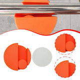 Maxbell Wall Mounted Storage Rack Broom Holder for Kitchen Utensils Warehouse Garage