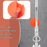 Maxbell Wall Mounted Storage Rack Broom Holder for Kitchen Utensils Warehouse Garage
