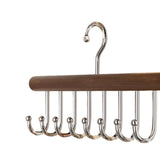 Maxbell Belt Hanger Wood 360 Degree Rotatable Stable Tie Rack for Tank Top