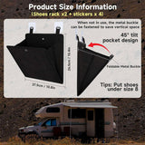 Maxbell Wall Pocket Hanging Bag Wall Mount Hangable Organizer for Kitchen RV Bedroom