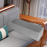 Maxbell Couch Arm Rest Pillow Elbow Support Pad Sitting Armrest Cushion Deep Gray