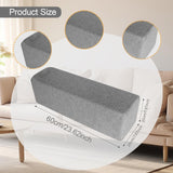 Maxbell Couch Arm Rest Pillow Elbow Support Pad Sitting Armrest Cushion Deep Gray