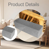 Maxbell Couch Arm Rest Pillow Elbow Support Pad Sitting Armrest Cushion Deep Gray