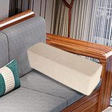 Maxbell Couch Arm Rest Pillow Elbow Support Pad Sitting Armrest Cushion Apricot