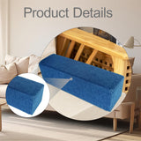 Maxbell Couch Arm Rest Pillow Elbow Support Pad Sitting Armrest Cushion Deep Blue