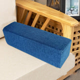 Maxbell Couch Arm Rest Pillow Elbow Support Pad Sitting Armrest Cushion Deep Blue