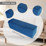 Maxbell Couch Arm Rest Pillow Elbow Support Pad Sitting Armrest Cushion Deep Blue