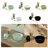Maxbell 5 Pieces Matcha Set Japanese Tea Making for Friends Tea Lovers Holiday Gifts Blue