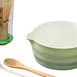 Maxbell 5 Pieces Matcha Set Japanese Tea Making for Friends Tea Lovers Holiday Gifts Green