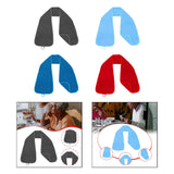 Maxbell Adults Bib Scarf Versatile for Eating Convenient Dining Bib for Women Dark Gray
