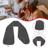 Maxbell Adults Bib Scarf Versatile for Eating Convenient Dining Bib for Women Dark Gray