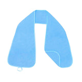 Maxbell Adults Bib Scarf Versatile for Eating Convenient Dining Bib for Women Light Blue