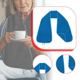 Maxbell Adults Bib Scarf Versatile for Eating Convenient Dining Bib for Women Dark Blue