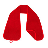 Maxbell Adults Bib Scarf Versatile for Eating Convenient Dining Bib for Women Red
