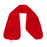 Maxbell Adults Bib Scarf Versatile for Eating Convenient Dining Bib for Women Red