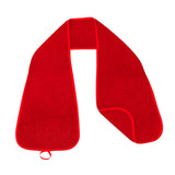 Maxbell Adults Bib Scarf Versatile for Eating Convenient Dining Bib for Women Red
