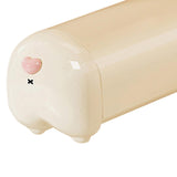 Maxbell Underwear Socks Storage Box Pull Out Cabinet Closet Organizer for Belts Ties Milk White