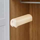 Maxbell Underwear Socks Storage Box Pull Out Cabinet Closet Organizer for Belts Ties Milk White