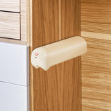 Maxbell Underwear Socks Storage Box Pull Out Cabinet Closet Organizer for Belts Ties Milk White