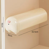 Maxbell Underwear Socks Storage Box Pull Out Cabinet Closet Organizer for Belts Ties Milk White