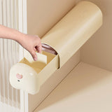 Maxbell Underwear Socks Storage Box Pull Out Cabinet Closet Organizer for Belts Ties Milk White