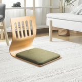 Maxbell Japanese Style Floor Chair Tatami Chair with Cushion for Adults Kids Bedroom