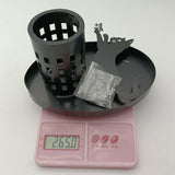 Maxbell Cat Pen Holder Versatile Gift Makeup Brush Holder for Home Countertop Office