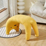 Maxbell Foot Rest Stool Portable Shoe Changing Stool for Bedroom Living Room Doorway yellow