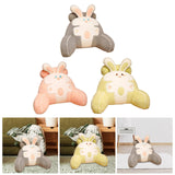 Maxbell Back Rest Pillow for Sitting Lovely Reading Pillow for Living Room Couch Grey