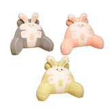 Maxbell Back Rest Pillow for Sitting Lovely Reading Pillow for Living Room Couch Grey