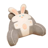 Maxbell Back Rest Pillow for Sitting Lovely Reading Pillow for Living Room Couch Grey