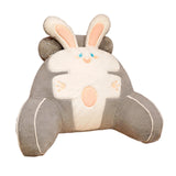 Maxbell Back Rest Pillow for Sitting Lovely Reading Pillow for Living Room Couch Grey