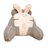 Maxbell Back Rest Pillow for Sitting Lovely Reading Pillow for Living Room Couch Grey