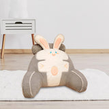 Maxbell Back Rest Pillow for Sitting Lovely Reading Pillow for Living Room Couch Grey