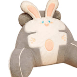 Maxbell Back Rest Pillow for Sitting Lovely Reading Pillow for Living Room Couch Grey