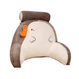 Maxbell Reading Pillow Back Rest Pillow for Sittingup for Living Room Watching White