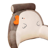 Maxbell Reading Pillow Back Rest Pillow for Sittingup for Living Room Watching White